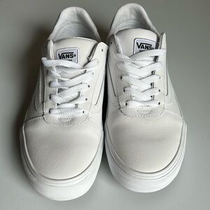 Vans Ortholite orthopedic white sneakers shoes